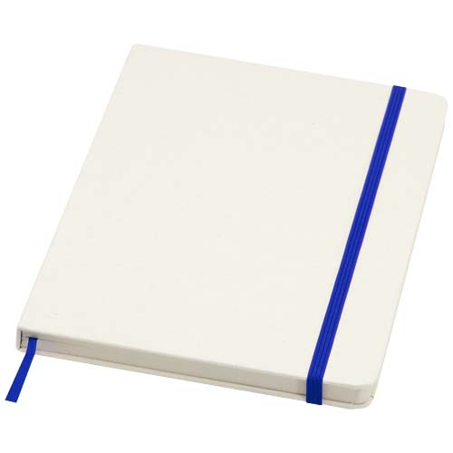 Carnet A5 recyclé personnalisé Bass Bleu royal